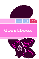 a link leading to the Guestbook page.