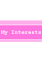 a link leading to the My Interests page.